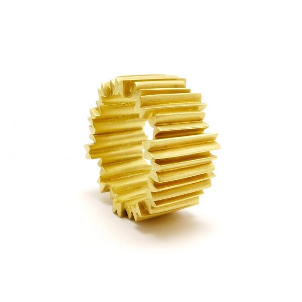 rask - anillo 750 amarillo